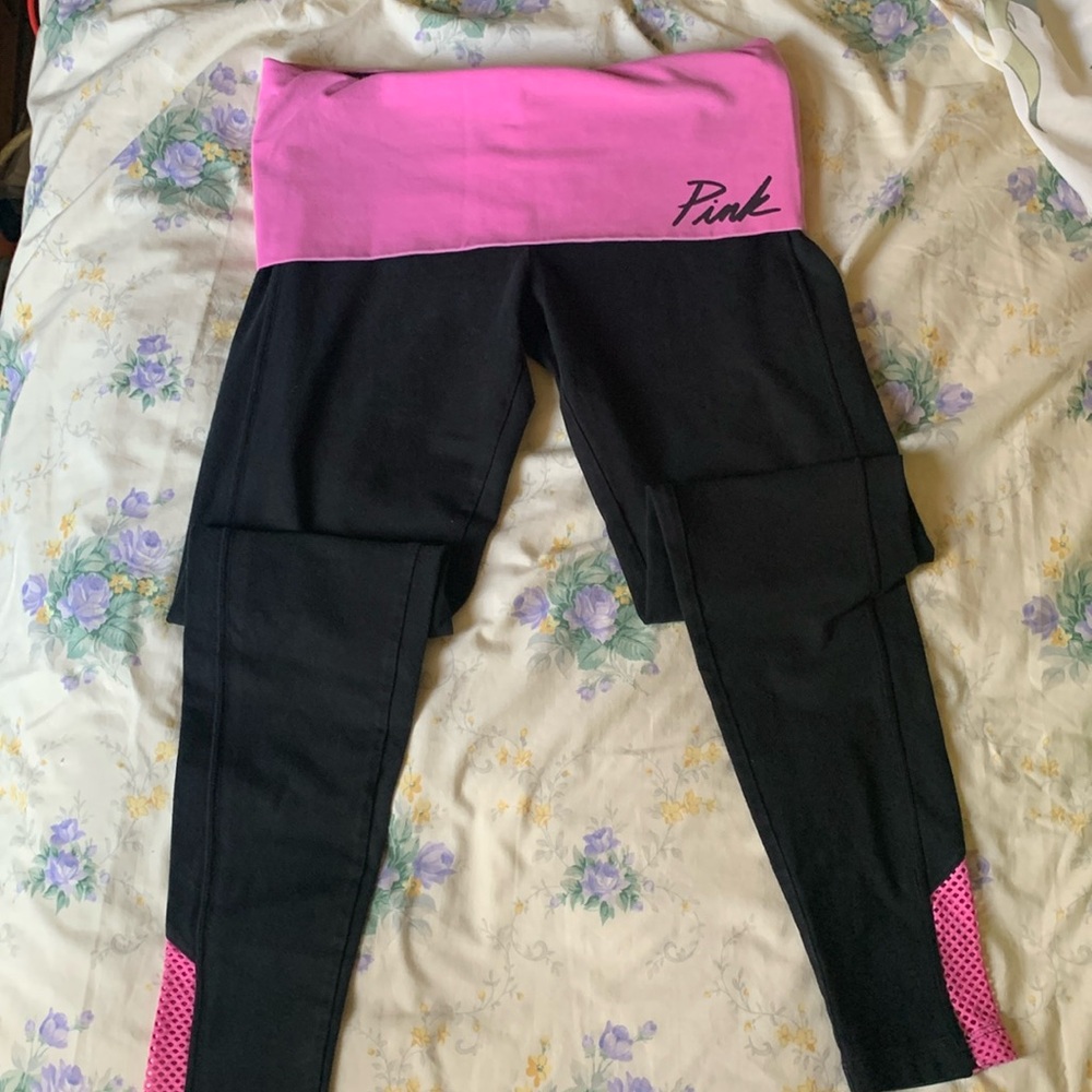 Pink leggings